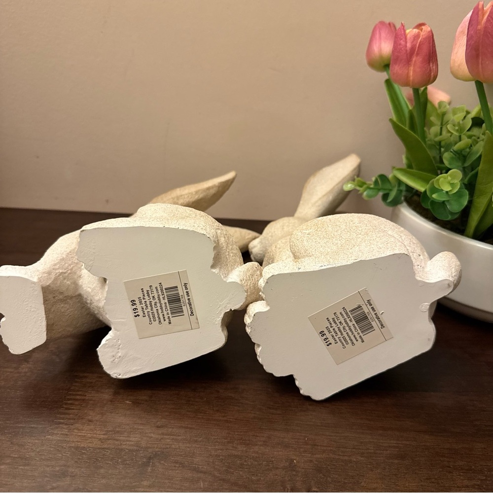 Hobby Lobby Cream Rabbit set - Picture 12 of 12